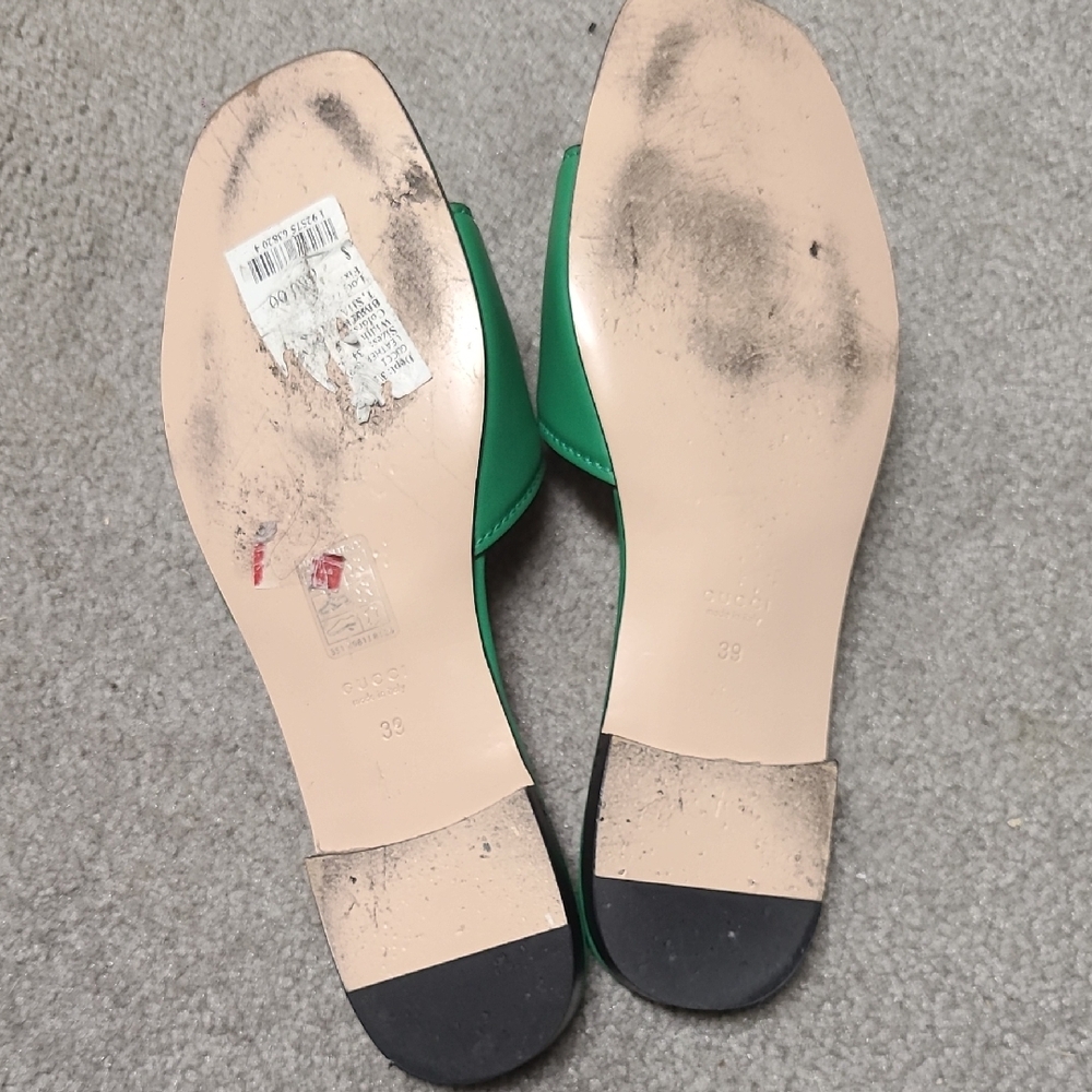 Gucci Emerald Green Women's Sandals - Picture 4 of 7